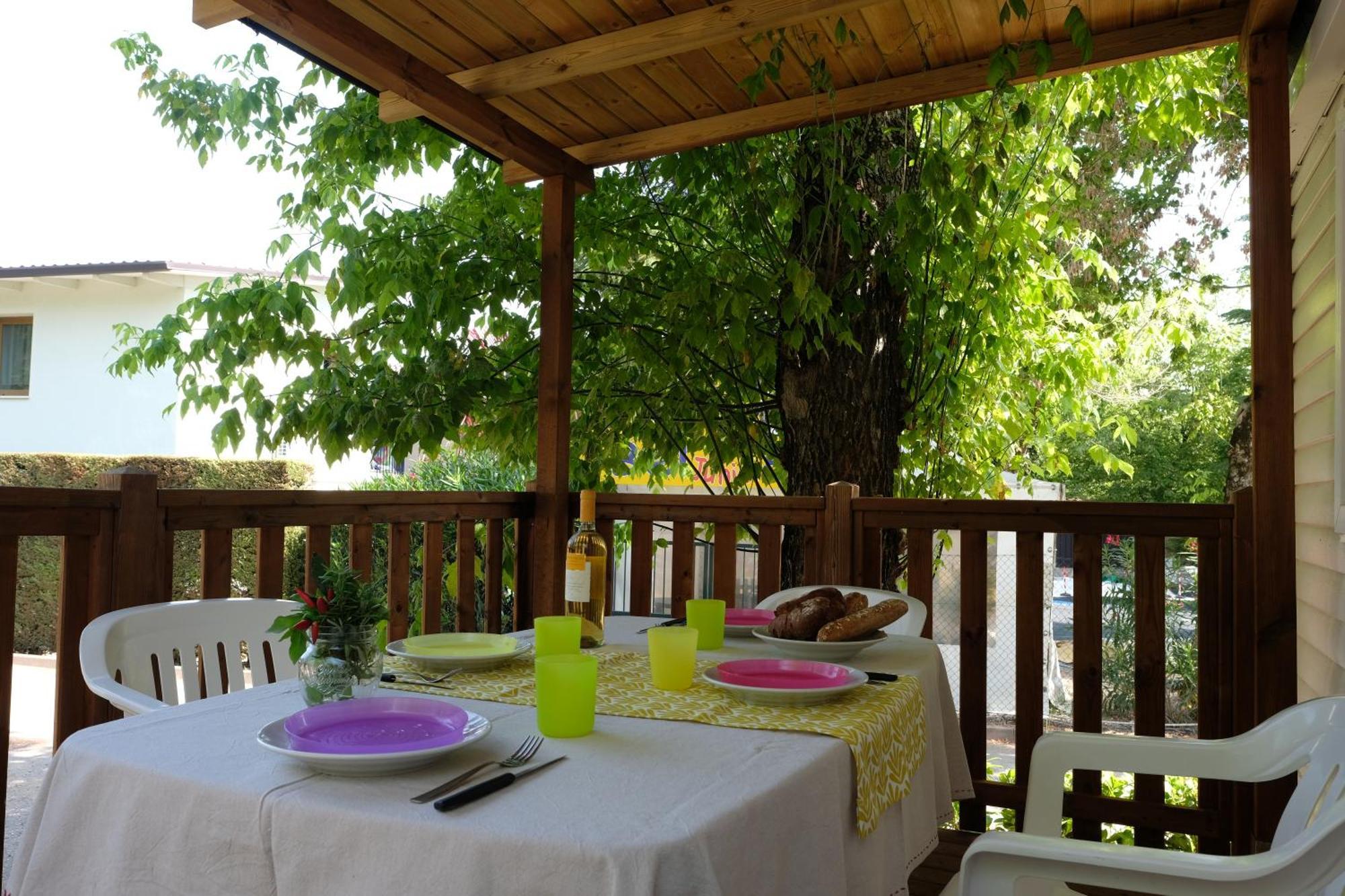 Happy Camp Mobile Homes In Camping Amadria Park Camping Trogir Seget Vranjica Exterior photo